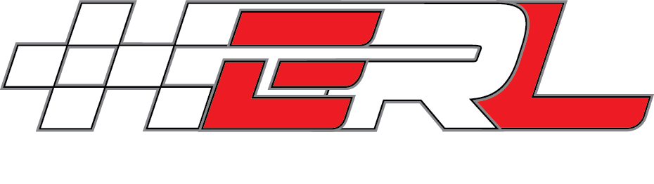 eSports Racing League Logo Final White