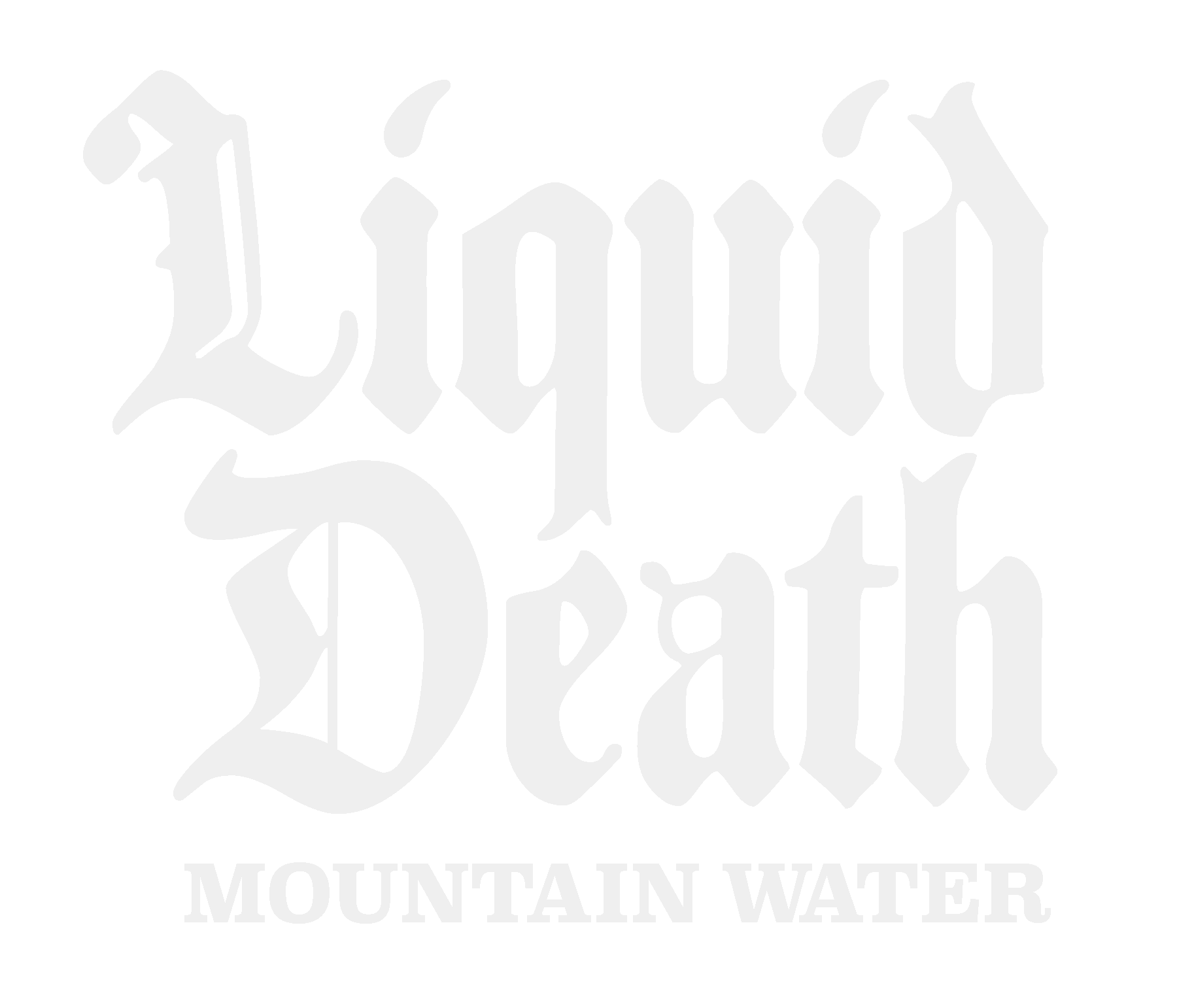 Liquid-Death-Logo white