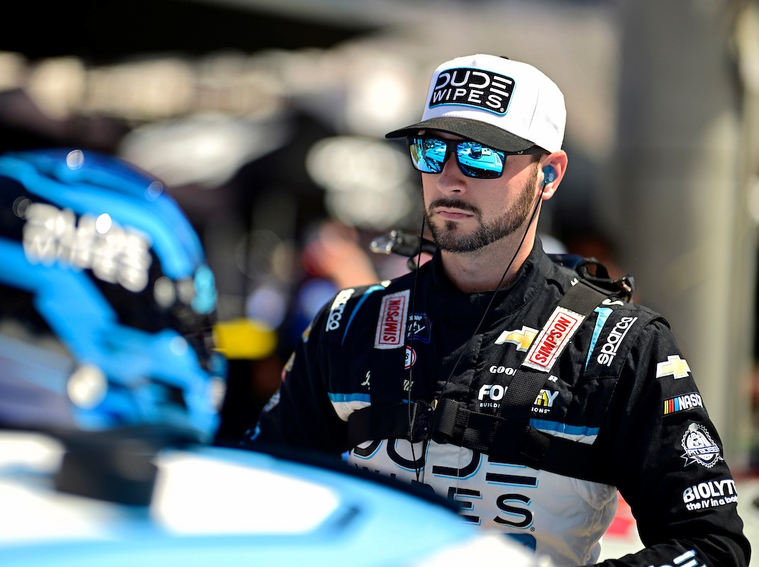 NASCAR Xfinity Series #42: Anthony Alfredo, Young's Motorsports, Dude Wipes Chevrolet