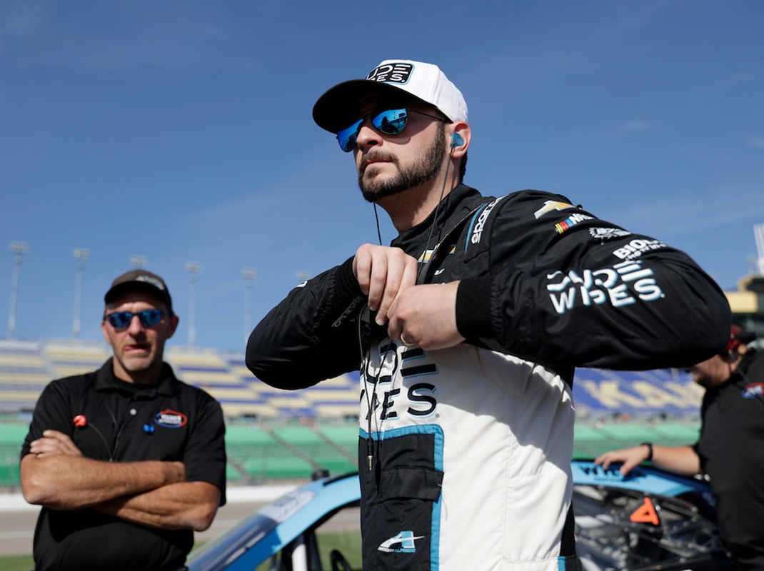 NASCAR Xfinity Series #42: Anthony Alfredo, Young's Motorsports, Dude Wipes Chevrolet